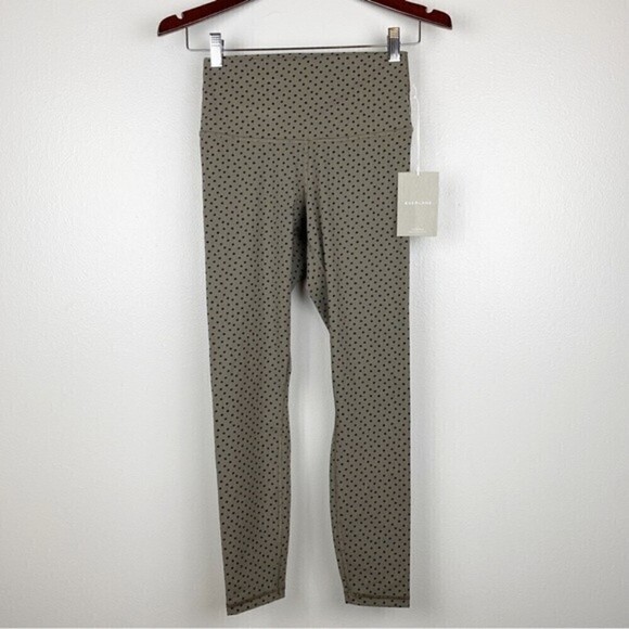 Everlane Perform Leggings High Rise Lightweight Ankle Polka Dot Size S NWT - Picture 4 of 8